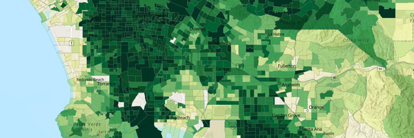 CalEnviroScreen 5.0 Diabetes Map showing diabetes prevalence across California census tracts