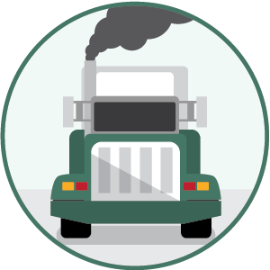 Diesel Particulate Matter indicator icon